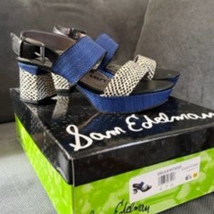 Sam Edelman Block Heel Sandals 6 1/2